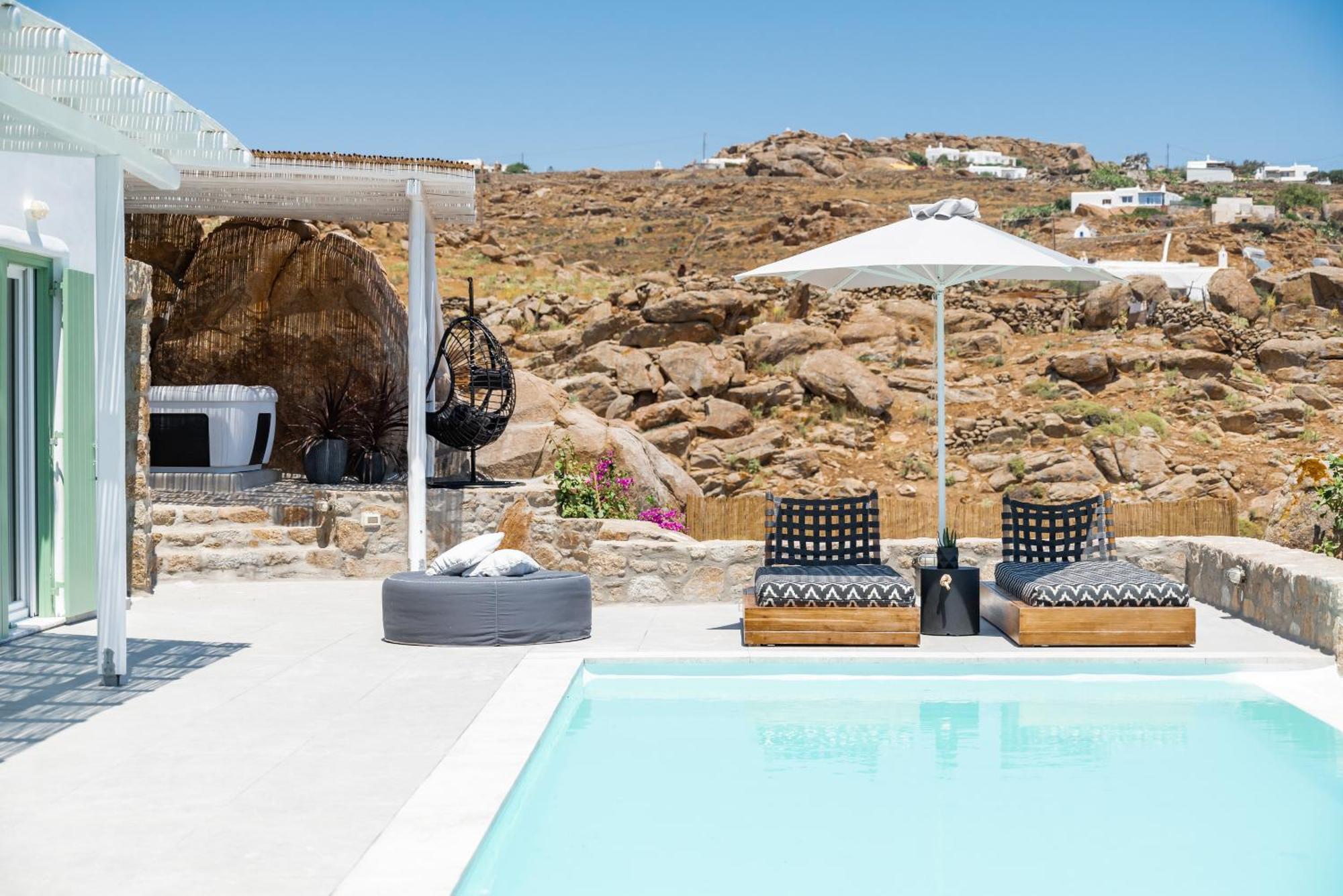 Dioni Villa Mykonos Paraga  Exteriér fotografie